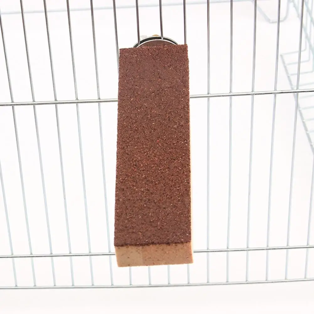 Birds Wooden Jumping Platform Grinding Claw Springboard Perch Stand Bird Cage Accessories For Budgie Lovebird Parrot
