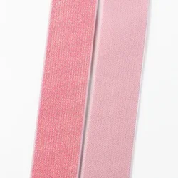 Elastic Stretch Webbing Tape for Sewing and DIY Crafts (RosePink)