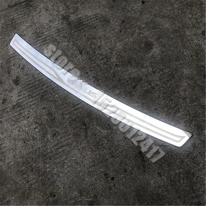 

Stainless Steel Rear Bumper Protector Sill Trunk Tread Plate Trim for Lexus RX270/RX350/old RX450H 2009-2015 Car styling Q