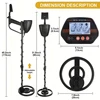 High Sensitivity Beach Treasure Finder Handheld Underground Metal Detector For Children And Adults High Precision Gold Detector 3