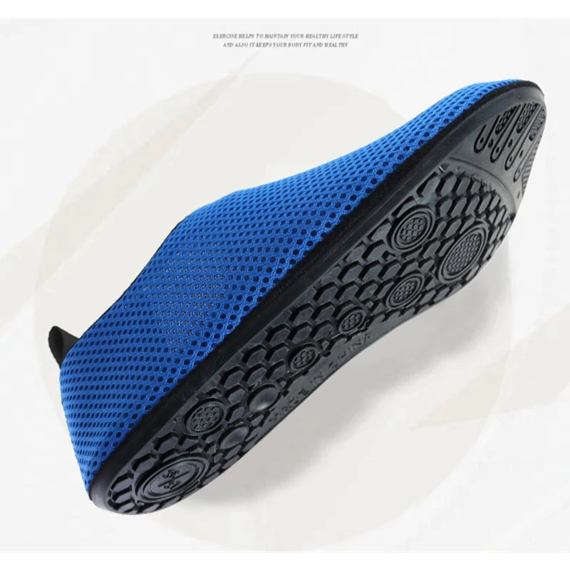 Quick-Drying Unisex Outdoor Beach Sandals Soft Flats Barefoot Non-Slip Shoes Slippers Summer Swimming Water Breathable Shoes