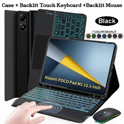 Premium Protective Stand Case with Smart Folio and Detachable Keyboard for Portuguese keyboard (Black Backlit BMS 4)