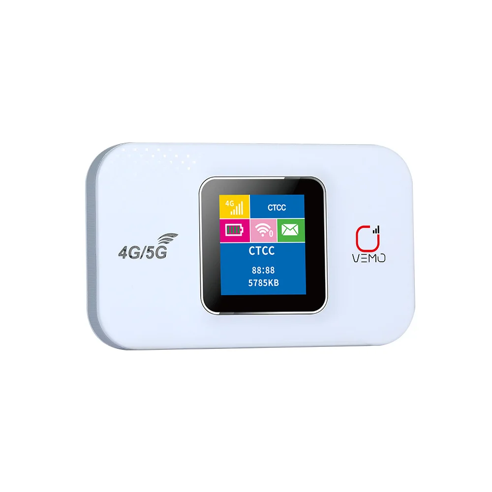 VEMO E5783 Plus 4G LTE CAT4 300Mbps Portable WiFi Router with SIM