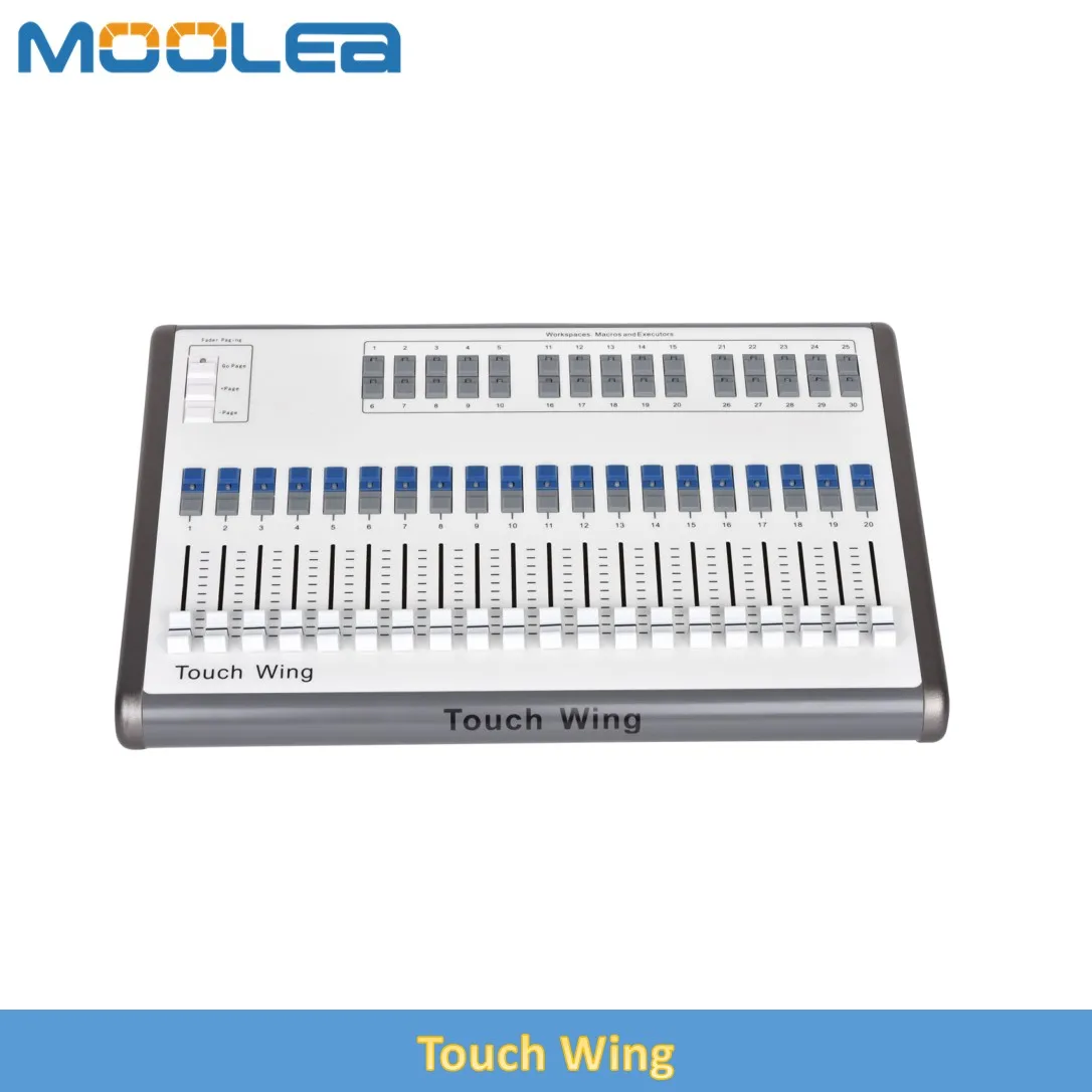 New I7 Quartz Titan V16 System DJ DMX Dimming Controller Stage Lighting Console Titan Mobile Tiger Touch Wing Control 3