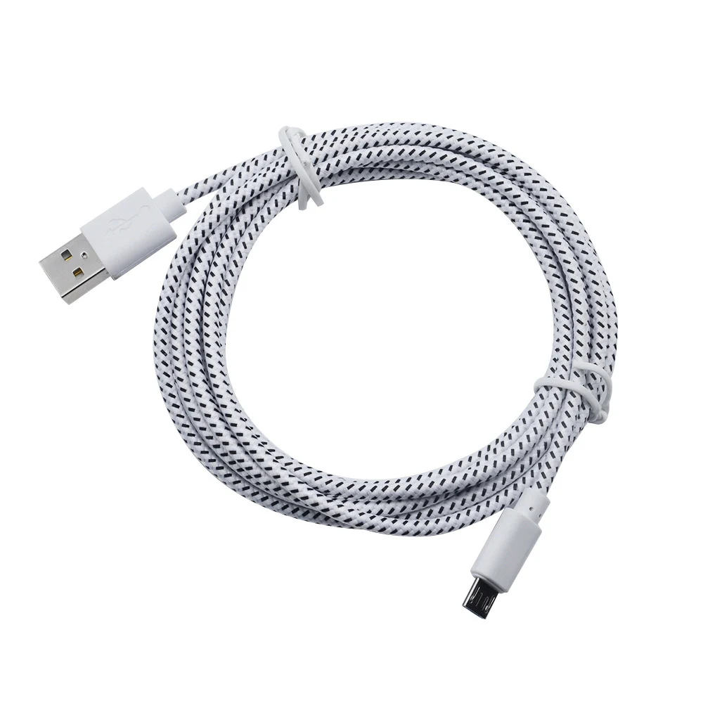 Cavo Micro USB da 0,5m-3m per Sincronizzazione Dati e Ricarica, Compatibile con Samsung, Huawei, Xiaomi e Telefoni Android, Cavo Intrecciato in Nylon