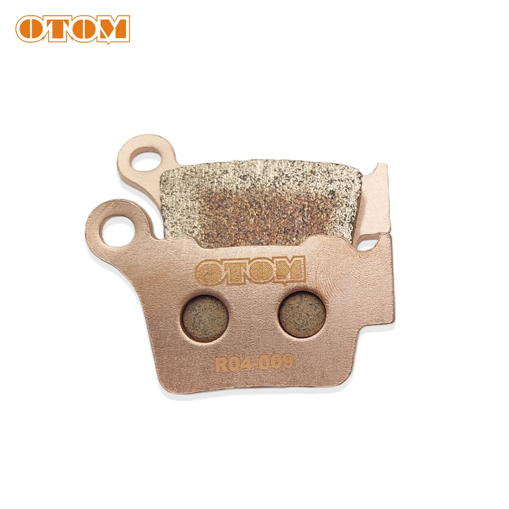 OTOM Motorcycle Rear Brake Pads Motocross Dirt Bike Copper Base Brake Disc R04 For KTM HUSQVARNA SXF EXC-F EXC-R EXC TC TE FC FE