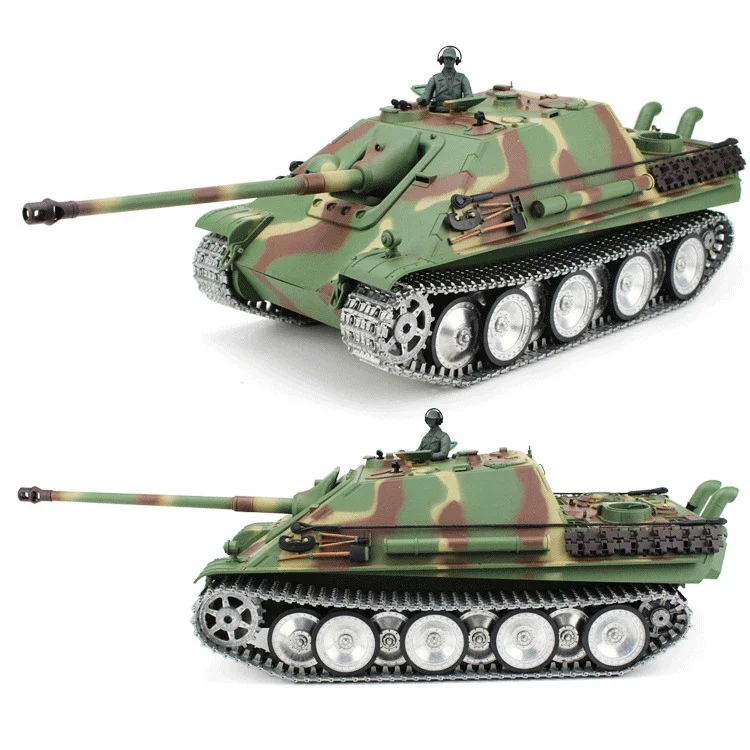 Henglong 3869 Cheetah 116 tank destroyer RC model metal battle tank competitive remote control electric smoke simulation model 3