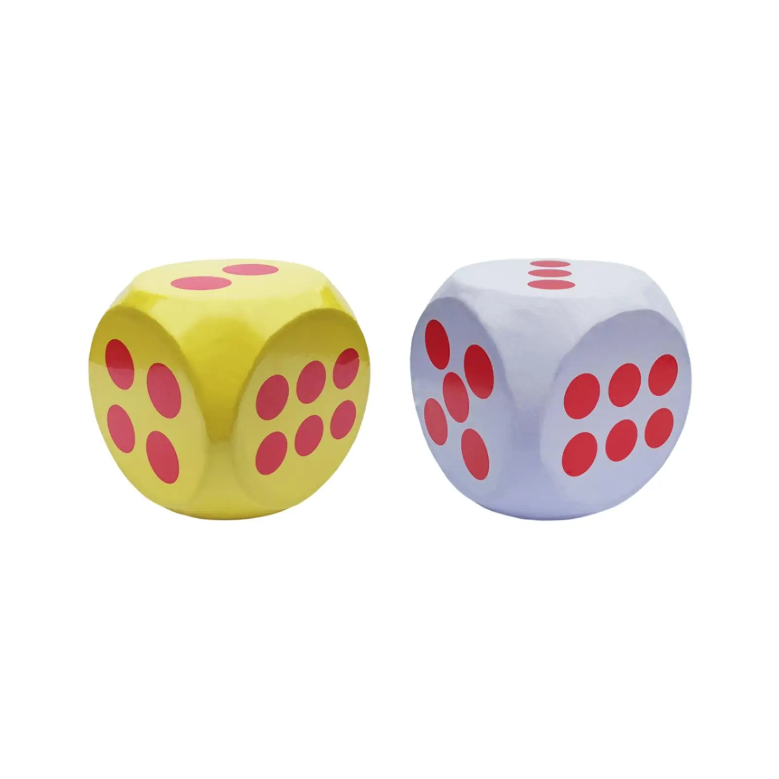 

Soft Foam Jumbo Big Playing Dice Board Games Early Math Skills 12in Dot Dice for Boys and Girls Classroom Party Favors