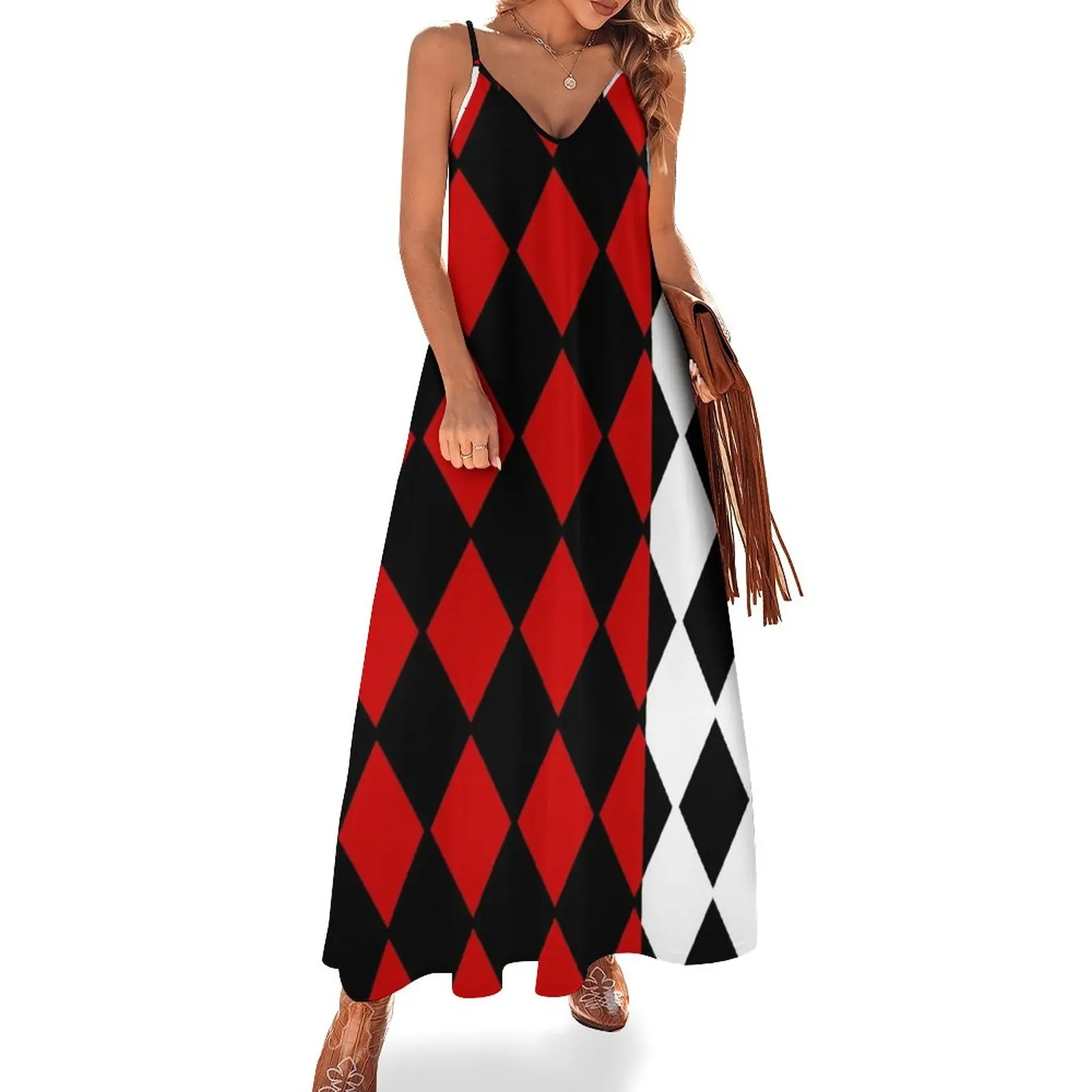 

Платье женское летнее без рукавов, 2024