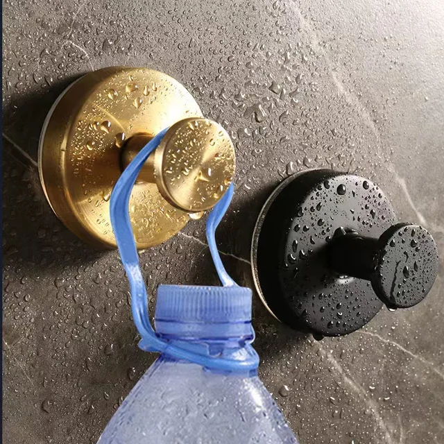 4 ชิ้นดูดถ้วยตะขอกันน้ําผ้าเช็ดตัวเสื้อคลุมอาบน้ําตะขอเหมาะสําหรับห้องน้ําห้องครัวกระจกประตูกระเบื้องตะขอ 1