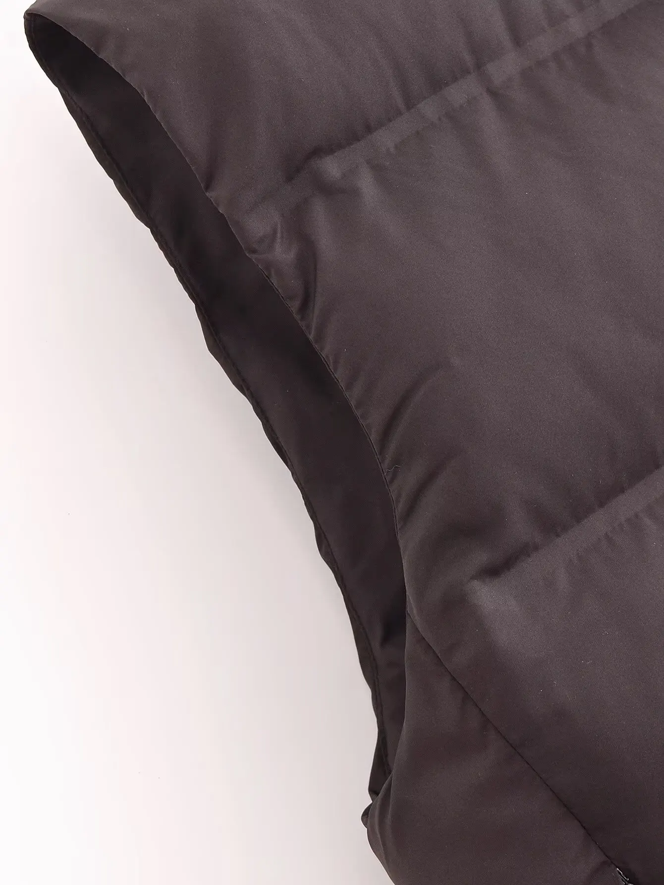 Women's Jacket Vest Coat Black Sleeveless Outwear Solid Elegant Fashion 2024 inszart With Zipper Streetwear Elegant Woman Jacket