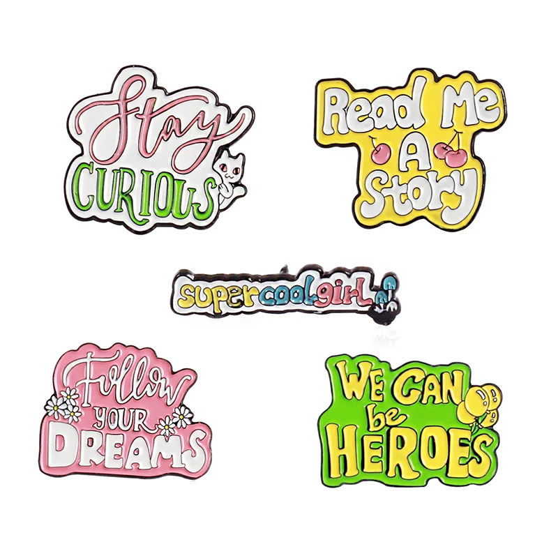 Super Hero Badge | Letter Pins | Lapel Pins | Brooches - Pins Girl Badges  Lapel Personality - Aliexpress