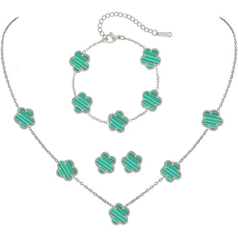 green silver set 5