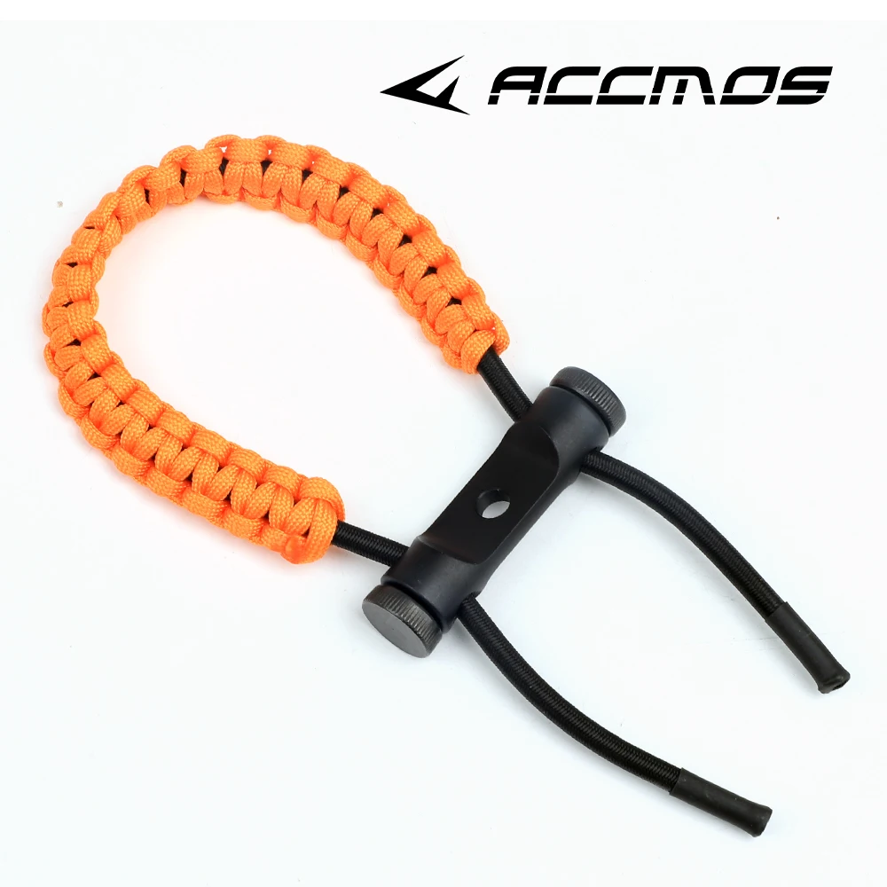 Vibrant Archery Bow Wrist Sling - Adjustable Braided Parachute Cord
