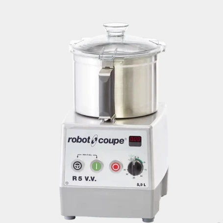 Robot Coupe R5V.V Commercial Kitchen Multifunctional 6 Qt Variable Speeds Tabletop Food Processor Food Chopper Mixer Grinder 6