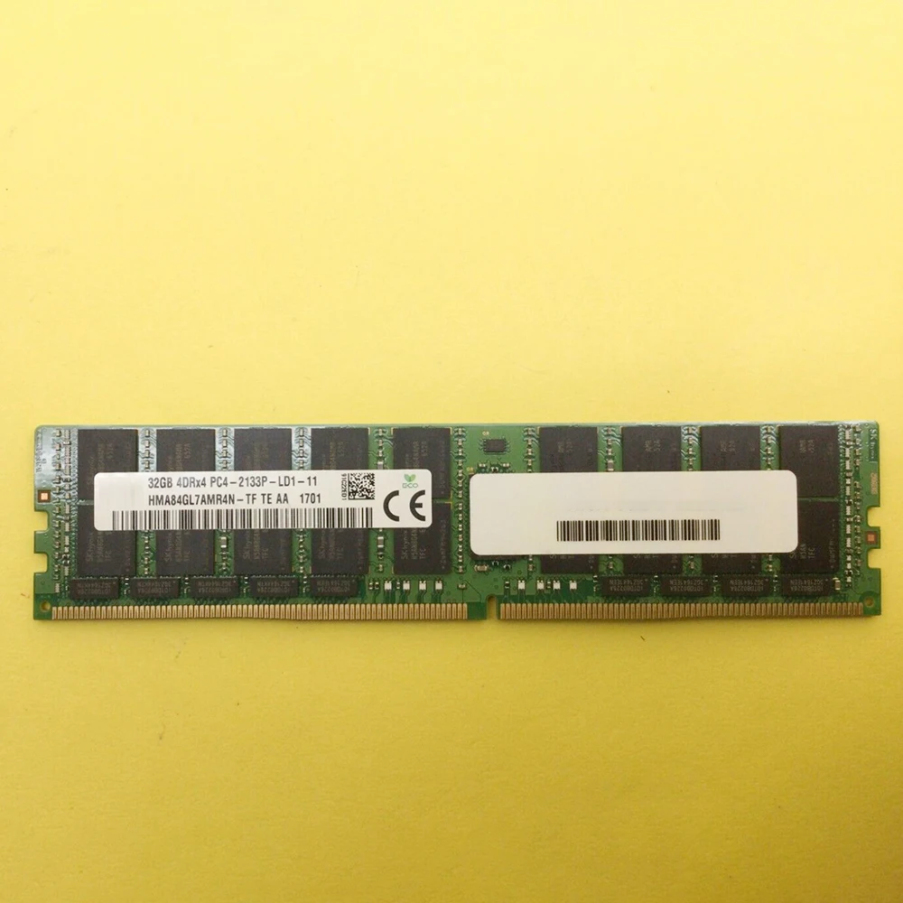

32GB HMA84GL7AMR4N-TF 32G 4DRX4 DDR4 PC4-2133P LRDIMM ECC For SK Hynix Memory RAM High Quality Fast Ship