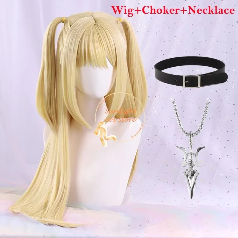 Golden Yellow Long Cosplay Wig with Heat Resistant Synthetic Hair + Wig Cap