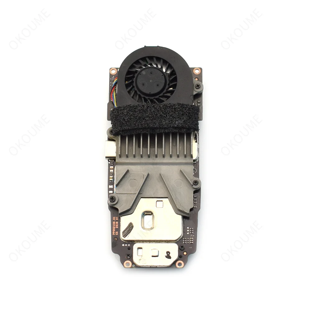 Détail des ventilateurs et du capteur Vision sur la carte mère originale DJI Mavic Air 2.
