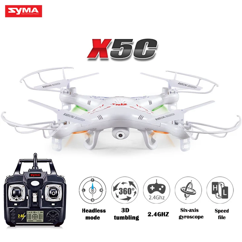 Syma X5C RC Dron camera 4CH 6Axle Headless Mode With JJRC 4k Camera Wifi Fpv Drone Remote Control RC Quadcopter Toy VS F11 F11S AliExpress 26