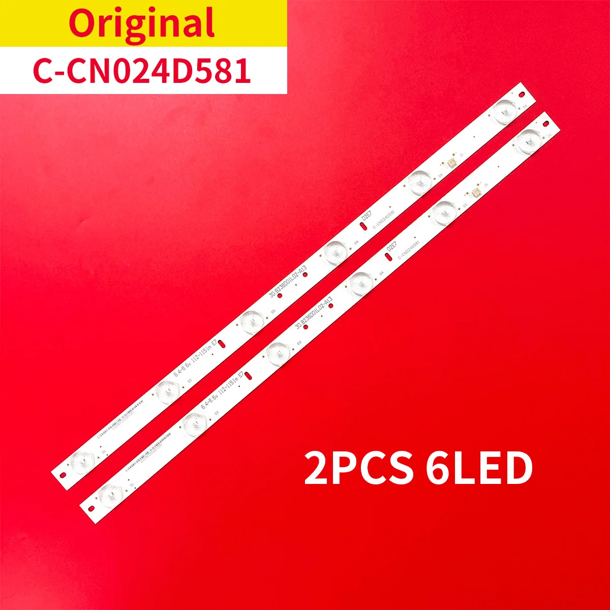 

2 шт./1 комплект, задняя подсветка, 6 ламп for TV C-CN024D581 100% Test Working Good Quality