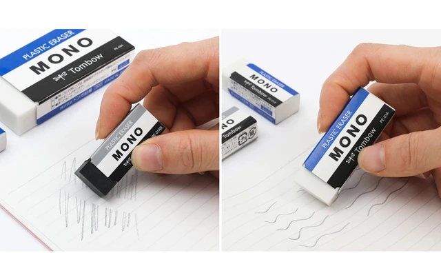 Tombow MONO プラスチック消しゴム モノ消しゴム | 株式会社トンボ鉛筆