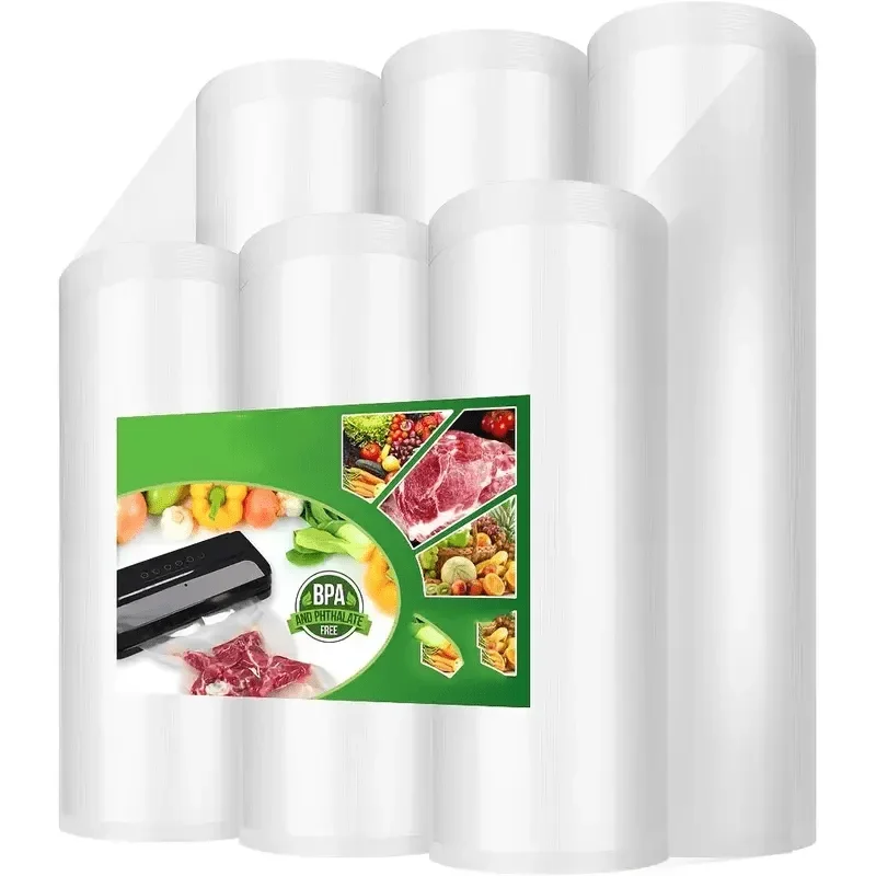 Vacuum Sealer Bags Set Fresh World Food Storage Solution Meal