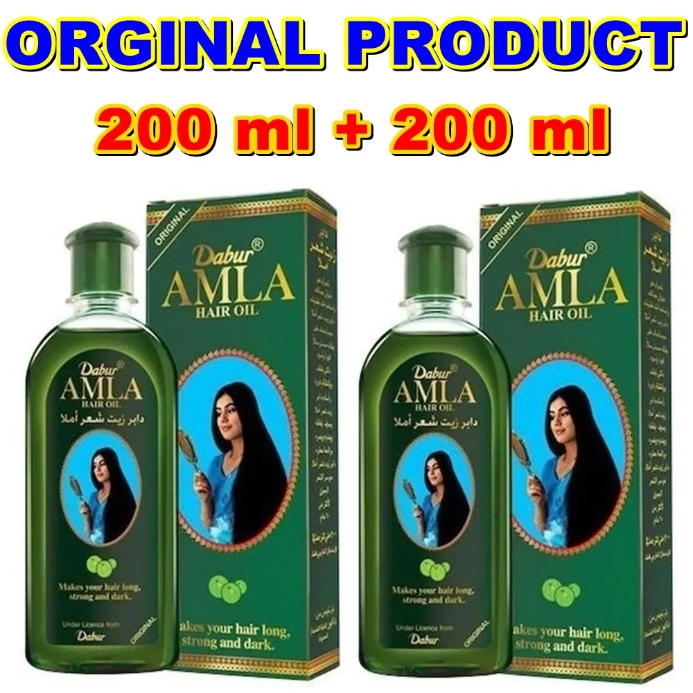 Масло для ухода за волосами Dabur Amla strong Hair оригинальный продукт 2 бутылки 200 мл + |