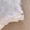 Balletcore Ruffled Mini Skirt with Lace Trim Low Rise Tiered White Skirt Summer Women TeenGirl Y2K Goth Outfit 5