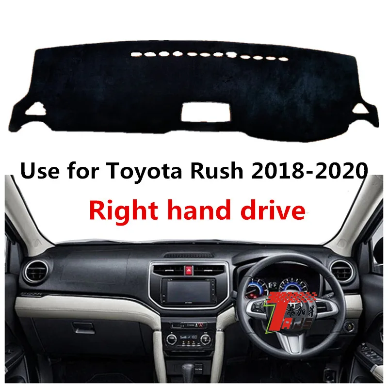 

TAIJS factory high quality Suede dashboard cover for Toyota Rush 2018-2020 Right-hand drive hot selling