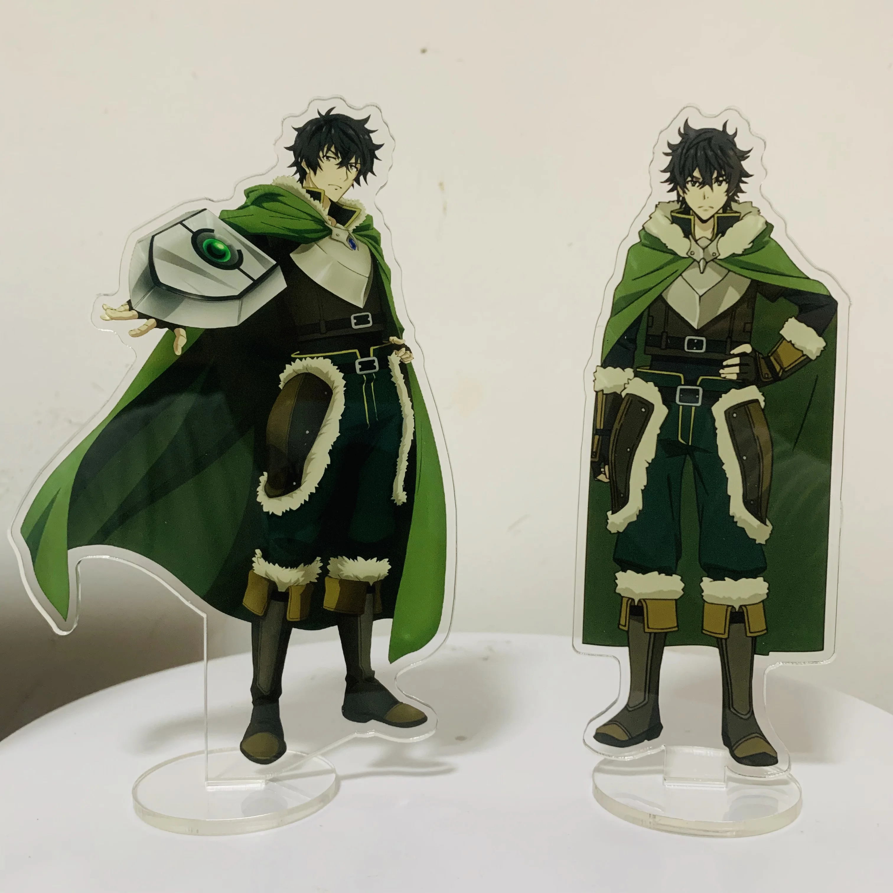 The rising of the shield hero Anime Figure Naofumi Iwatani Acrylic Stands  Raphtaria Character Model Desk Decor Standing Sign Toy