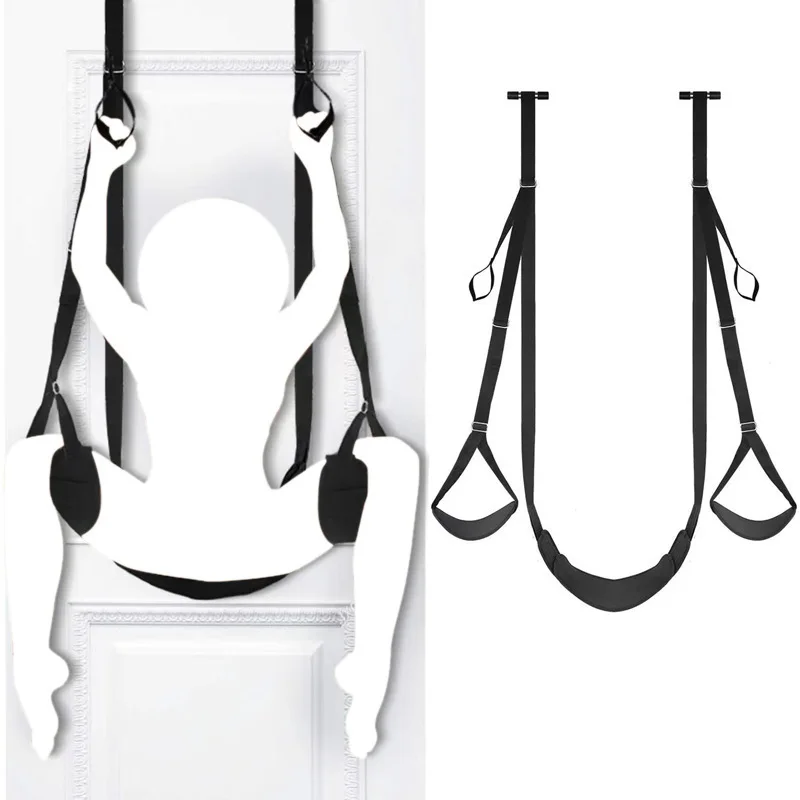 Door Swing Couple Sex Creative BindingSMFemale Happy Swing Couple Sex Adult Toy