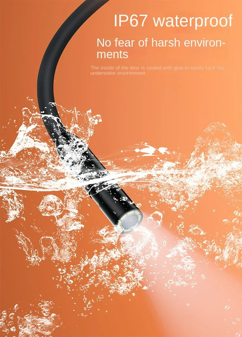 Dual Lens Endoscope Camera Connectivity