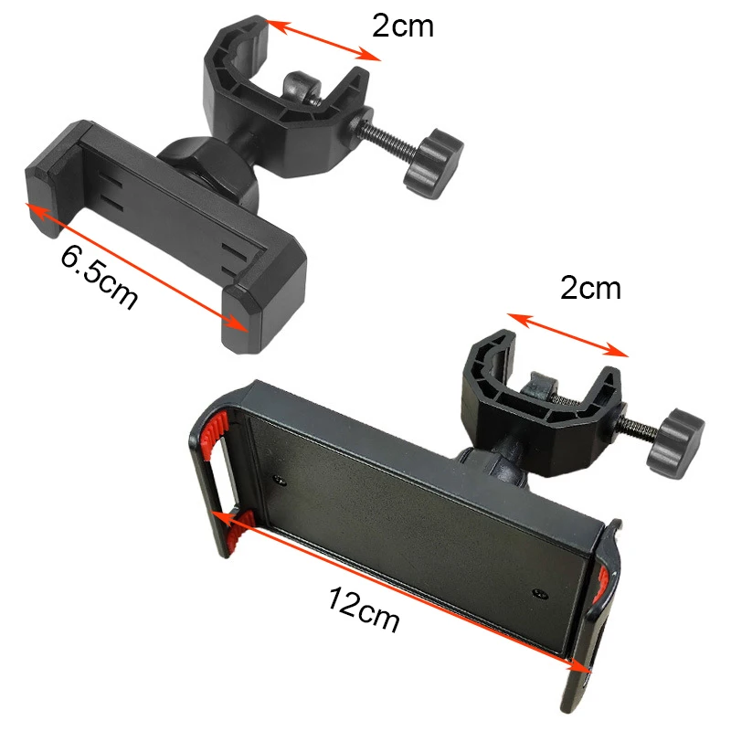 Universal 360° Rotating Phone Holder & Microphone Stand