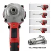 20V Electric Impact Wrench 600N.m Brushless Wrench Rechargeable 1/2 inch Li-ion Battery For Car Tires Cordless Power Tools 5