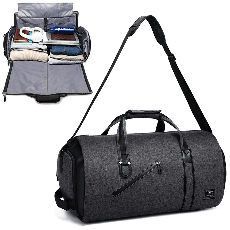 

Multifunction Men Suit Storage Travel Bag Large Capacity Luggage Handbag Male Waterproof Travel Duffel Bag for men 2024