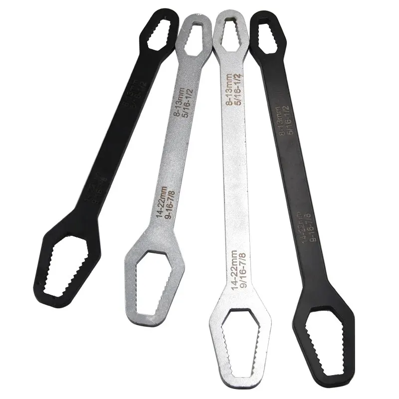 5mm dicker langer Doppelend-Kastens chl üssel 8-22mm Sechs kant schlüssel mit doppeltem Ende zum Anziehen von Schrauben und Muttern mit mehreren Durchmessern – Detail 10