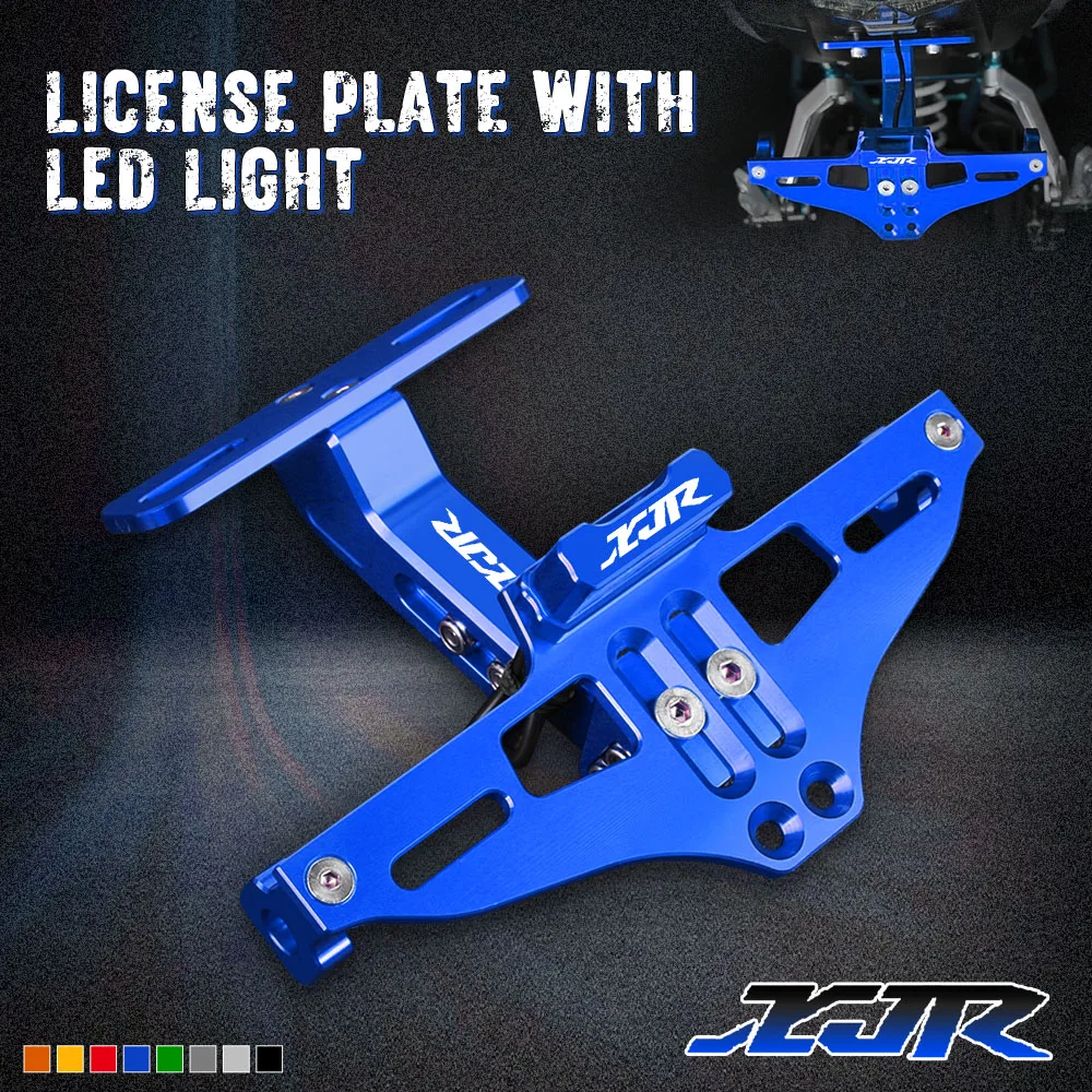 

For YAMAHA XJR400 XJR1200 XJR1300 XJR 400 1200 1300 Motorcycle Accessores Rear License Plate Holder Mount LED Turn Signal Lights