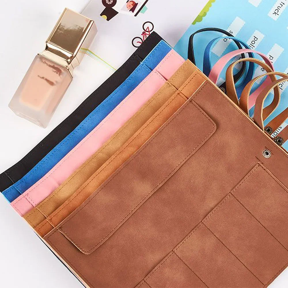 Travel Watch Organizer | Premium Full Grain Leather Watch Band Roll Organizer, 5-Slot H... - SKU WBRO0806 - UGI Packaging