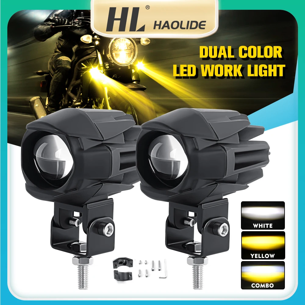 

HAOLIDE LED Work Light Fog Lamps Spotlight 3500K 6500K 20000LM Off Road Truck SUV 4WD 4x4 ATV Motorcycle Tractor 12V 24V