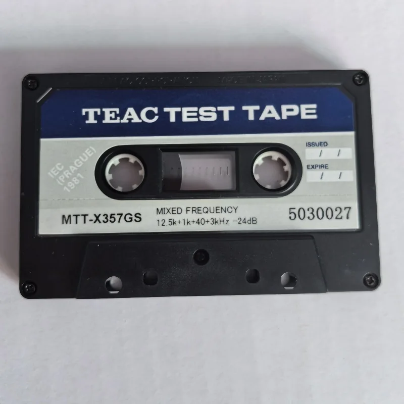 TEAC TEST TAPE MTT-257C FREQUENCY 希少未使用 0 8k⁄1k⁄125Hz