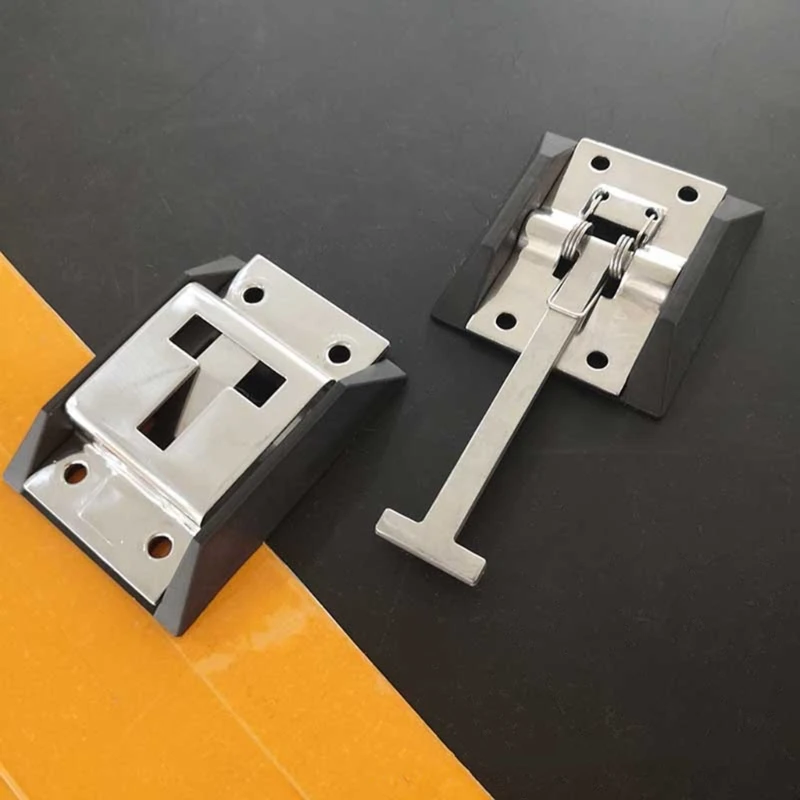 

T-Style Holder Stainless Steel Entry Door Catch Universal for Camper Trailer