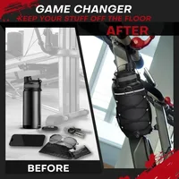 Sac de sport magnétique pour hommes et femmes – Bouteille à bandoulière avec fixation magnétique |   Porte-bouteille d'eau, pochette de sport, sac à bandoulière pour T 3