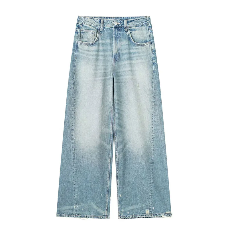 

Autumn Women's Jeans 2023 New Casual Classic Low Waist Wide Leg Pants Loose Street Trousers Jeans Chic Women's Pants