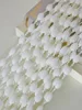 Curtains for white salon 1 X 2M tassel fringe bead string curtain for  bedroom living room divider and sheer wedding decoration 5