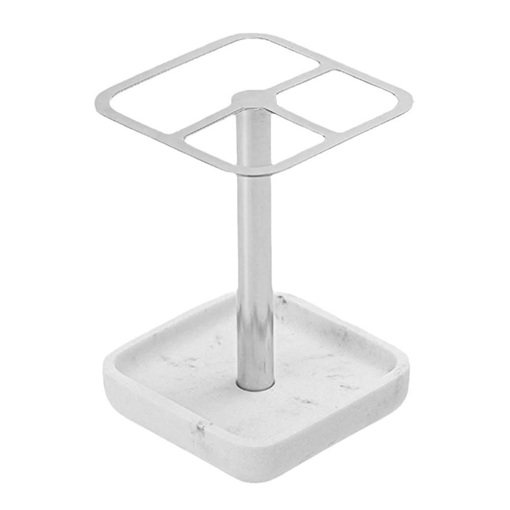 Stainless Steel Toothbrush Holder Electric Toothbrush Stand Bathroom Rack Toothpaste Holder Metal Rack Home