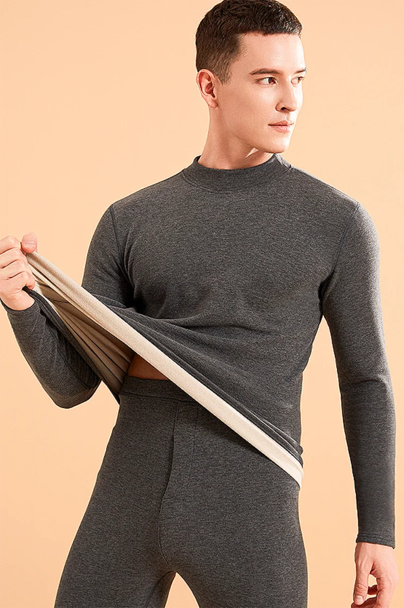 Autumn Women Fashionable Soft Clothing Seamless Couple Thermal Underwear Set Winter Thermal Man Thermo Lingerie Warm Suit