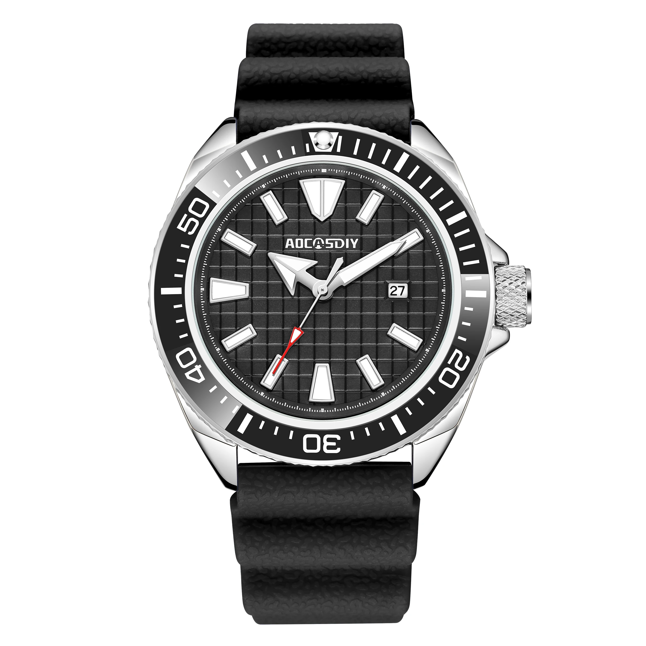 Men's Fashion Sports Watch Waterproof Calendar Night Glow Multifunctional Sports Watch