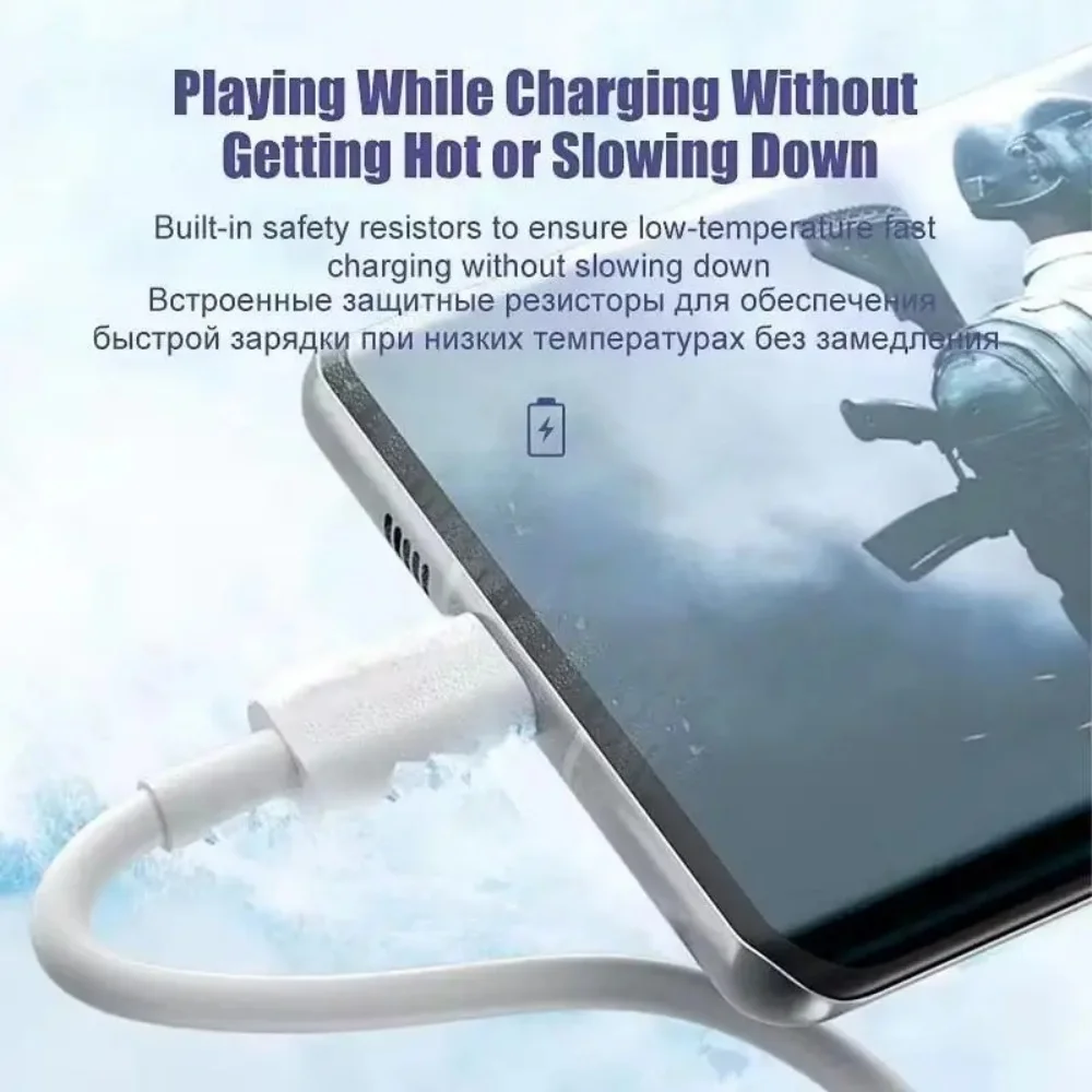 Super Fast 100W USB-C Charging Cable - 1/5 Pack