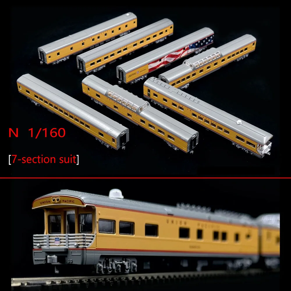 

KATO Train Model N Type 1/160 10-706-4 American UP Union Pacific Excursion Bus [7 Sections]