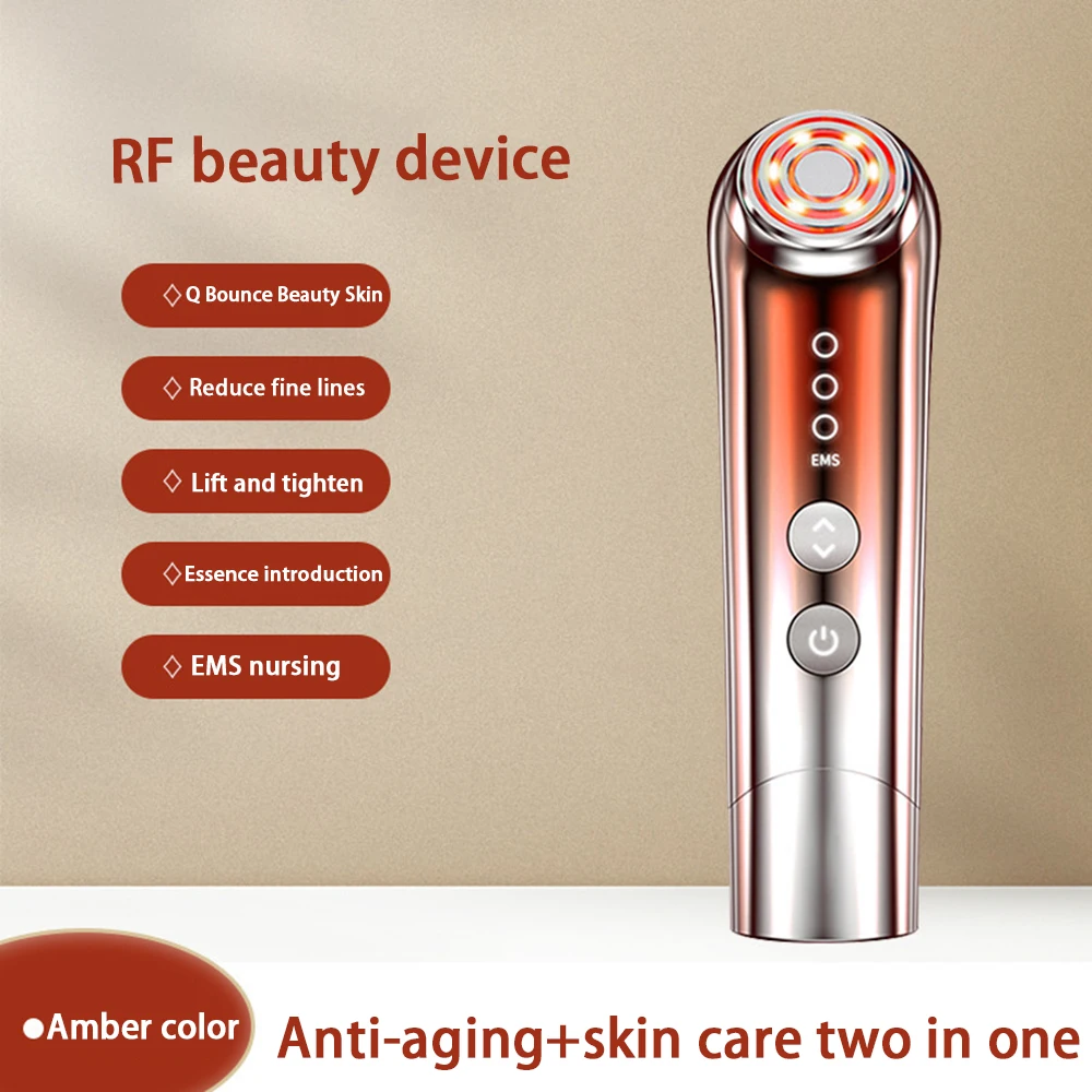 3 Gears RF EMS Face Lifting Machine Facial Massager Microcurrent Skin Care Rejuvenation Beauty Device Galvanic Anti Wrinkle 안마기